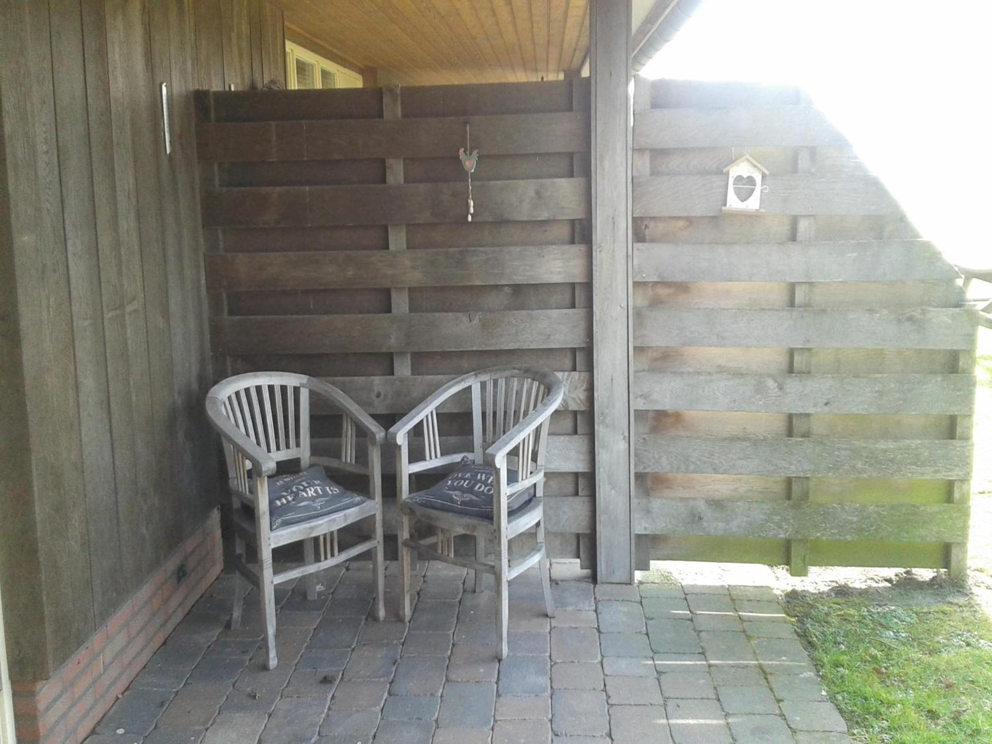Holiday Home In Geesteren With Roof Terrace Garden Furniture Exterior photo